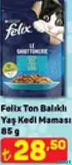 FELİX TON BALIKLI YAŞ KEDİ MAMASI 85 G